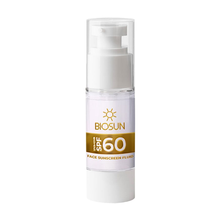 Сонцезахисний флюїд для обличчя Bioton Cosmetics BioSun Face Sunscreen Fluid, SPF 60, 30 мл