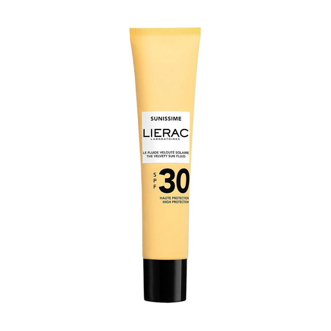Уцінка! Сонцезахисний флюїд для обличчя Lierac Sunissime The Velvety Sun Fluid SPF 30, 40 мл